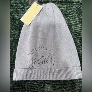 Michael Kors Gray Knit Beanie